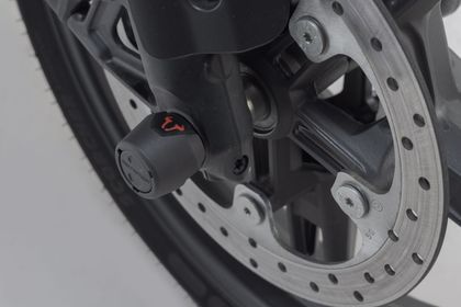 Protection SW-MOTECH Roulettes de protection de fourche - Noir