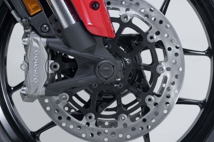 Protection SW-MOTECH Roulettes de protection de fourche - Noir