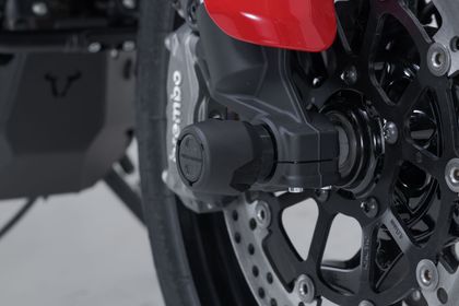 Protection SW-MOTECH Roulettes de protection de fourche - Noir