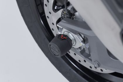 Protection SW-MOTECH Roulettes de protection pour bras oscillant - Noir