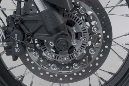 Protection SW-MOTECH Roulettes de protection de fourche - Noir