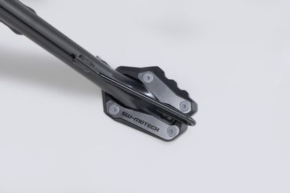 SW-MOTECH Side - Black/Silver Stand extension