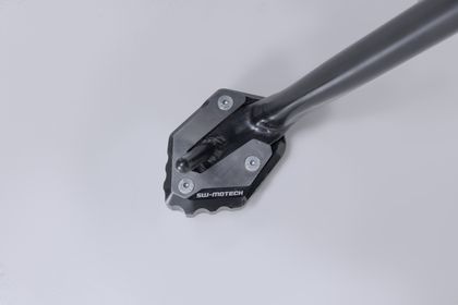 SW-MOTECH Side - Black/Silver Stand extension