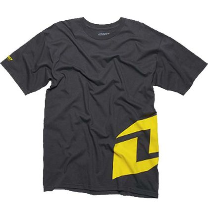 One Industries OVERKILL GRIS/JAUNE Kurzärmeliges T-Shirt