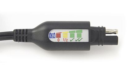 Câble chargeur de batterie Tecmate O - 125 MONITOR 125 T125 TECMATE Universel Ref : TC00020A / T125 