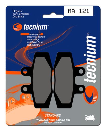 Plaquettes de freins Tecnium route organique - MA121 Ref : TE00547A / 1022342 