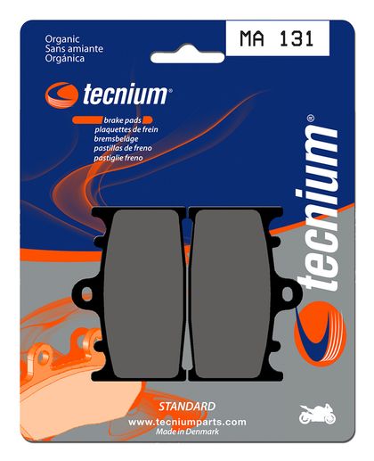 Plaquettes de freins Tecnium route organique - MA131 Ref : TE00556A / 1022353 
