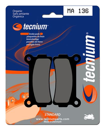 Plaquettes de freins Tecnium route organique - MA136 Ref : TE00560A / 1022358 