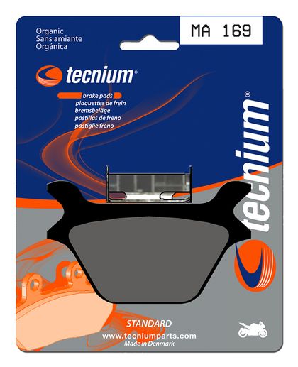 Plaquettes de freins Tecnium route organique - MA169 Ref : TE00574A / 1022389 