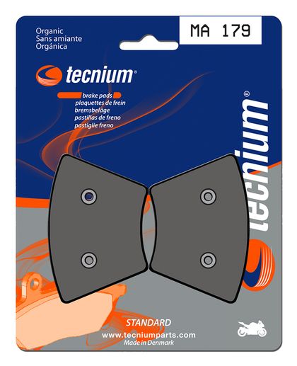 Plaquettes de freins Tecnium route organique - MA179 Ref : TE00579A / 1022396 