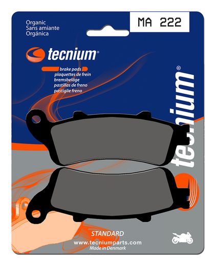 Plaquettes de freins Tecnium route organique - MA222 Ref : TE00594A / 1022426 