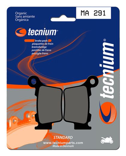 Plaquettes de freins Tecnium route organique - MA291 Ref : TE00609A / 1022463 