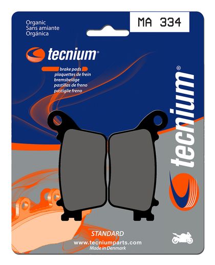 Plaquettes de freins Tecnium route organique - MA334 Ref : TE00620A / 1022483 