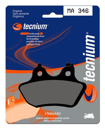Plaquettes de freins Tecnium route organique - MA346 Ref : TE00623A / 1022486 
