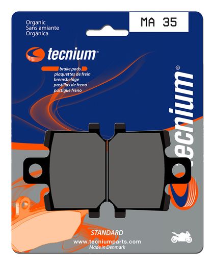 Plaquettes de freins Tecnium route organique - MA35 Ref : TE00624A / 1022488 YAMAHA 350 RD 350 LC - 1980