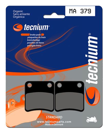 Plaquettes de freins Tecnium route organique - MA379 Ref : TE00629A / 1022498 