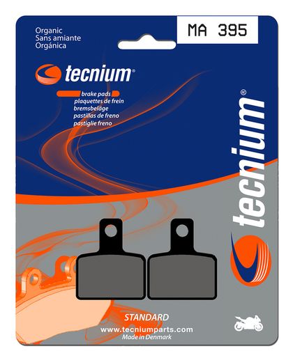 Plaquettes de freins Tecnium route organique - MA395 Ref : TE00633A / 1022503 