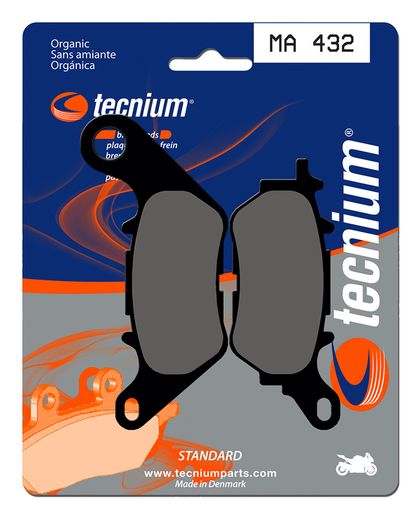 Plaquettes de freins Tecnium route organique - MA432