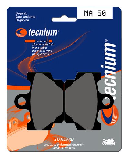 Plaquettes de freins Tecnium route organique - MA50 Ref : TE00648A / 1022523 