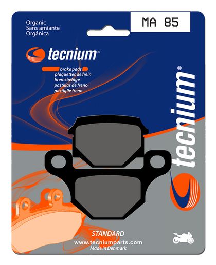 Plaquettes de freins Tecnium route organique - MA85 Ref : TE00671A / 1022554 