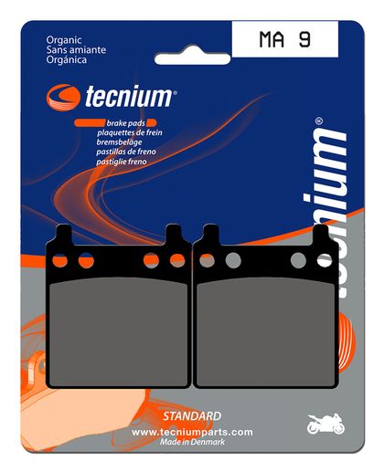Pastillas de freno Tecnium MA9 Orgánicas Ref : TE00676A / 1022559 