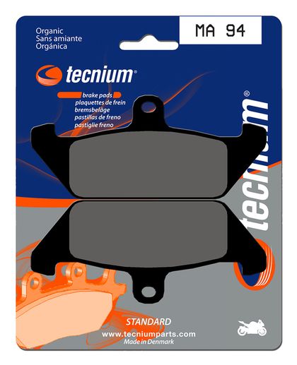 Plaquettes de freins Tecnium route organique - MA94 Ref : TE00679A / 1022564 