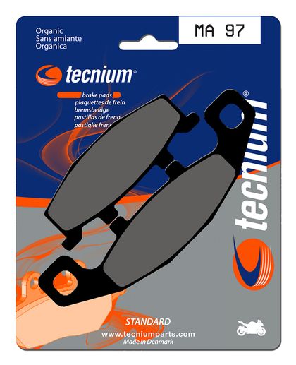 Plaquettes de freins Tecnium route organique - MA97 Ref : TE00681A / 1022567 