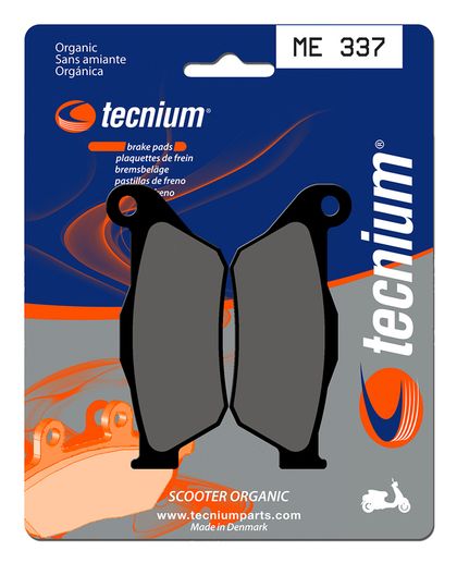 Plaquettes de freins Tecnium Scooter organique - ME337 Ref : TE00750A / 1022682 