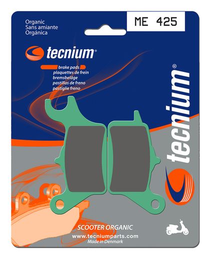 Plaquettes de freins Tecnium Scooter organique - ME425