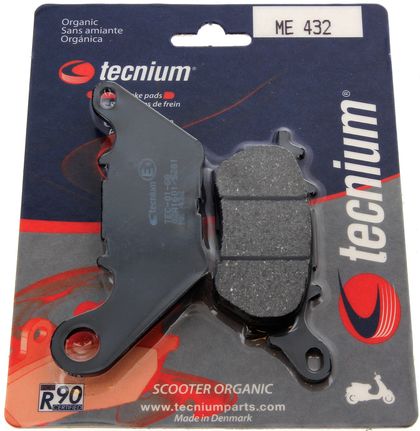 Plaquettes de freins Tecnium scooter organique - ME432