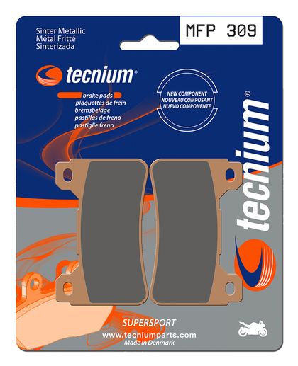 Plaquettes de freins Tecnium Trail Performance métal fritté - MFP339 Ref : TE00869A / 1022829 