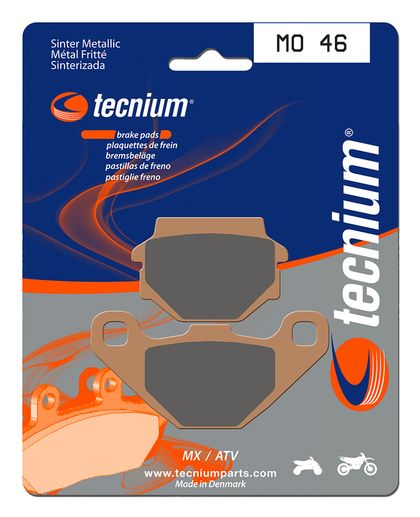 Tecnium MX/Quad Sintermetall - MO44 Bremsbeläge Ref : TE00897A / 1022912 