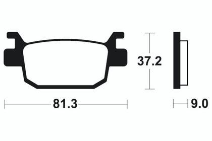 Pastiglie freni Tecnium Sintered Metal - MR332