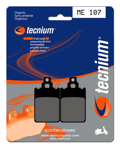 Tecnium Scooter Organic - ME107 Brake pads Ref : TE02285A / 1022609 