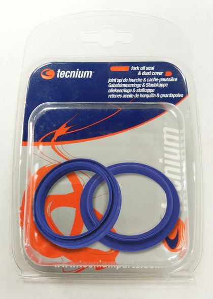 Tecnium Blue Label Satz Gabel-Staubkappen - Kayaba 48 Spy-Dichtungen von Gabeln Ref : TE19621A / 3031226 