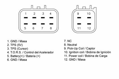 Tecnium CDI-Zündung Elektronisches Gehäuse