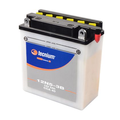Batterie Tecnium conventionnelle avec pack acide - 12N5-3B Ref : TE20644A / NPU 
