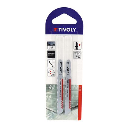 Tivoly STICHSAAGE - BLECHSÄGEN METALL BLISTER 2 Klinge Universell