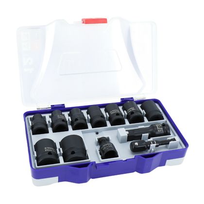 Tivoly SHOCK ADAPTER EXTENSION 1 - 2 DIAM 8 TO 24 mm 12 PIECE SET Universal Socket