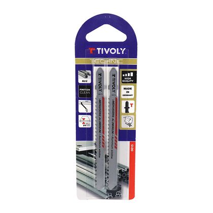 Lame Tivoly SCIE SAUTEUSE - SABRES ALUMINIUM BLISTER 2 Universel