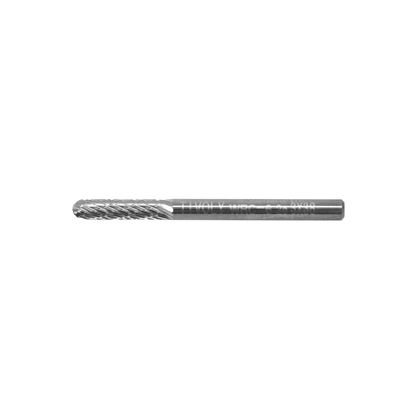 Tivoly MINI CYLINDRICAL END MILL RADIUS DIAM 3 mm L 38 mm CHIP BREAKER SHAPE Universal Carbide lime