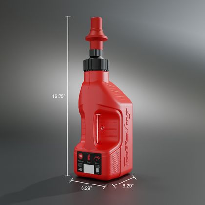 Jerrican Tuff Jug blanc avec bouchon Ripper 1.25G/5L Universel