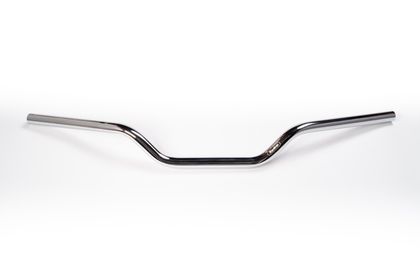 Guidon TopLine Acier 22MM Chrome Medium Universel Ref : TOP00034A / TOPROAD222 