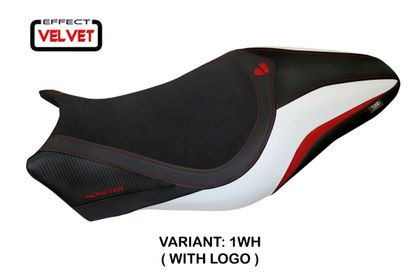 Housse de selle TPZ DMON12T-1WH-1