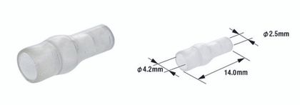 Tour Max Isolierhülse für Quetschverbinder männlich ETP-01 Anschlüsse Universell