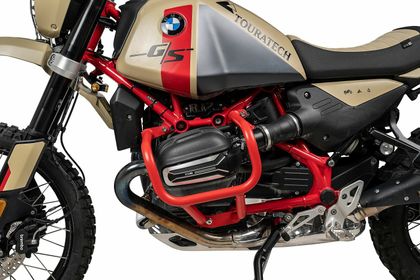 Pare-carter Touratech Crash bar moteur - Rouge