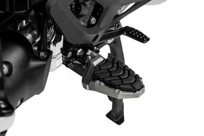 Repose-pieds Touratech Works PRO - Argent