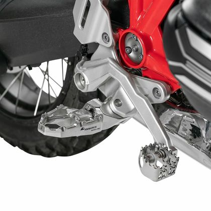 Repose-pieds Touratech Works PRO - Argent