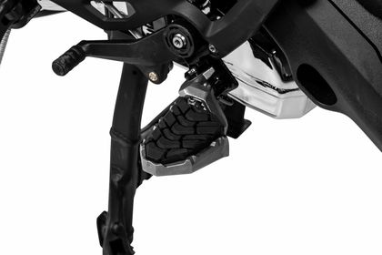 Repose-pieds Touratech Works PRO - Argent