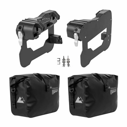 Touratech Endurance - voor Vario BMW ondersteuning - Zwart Zadeltassen